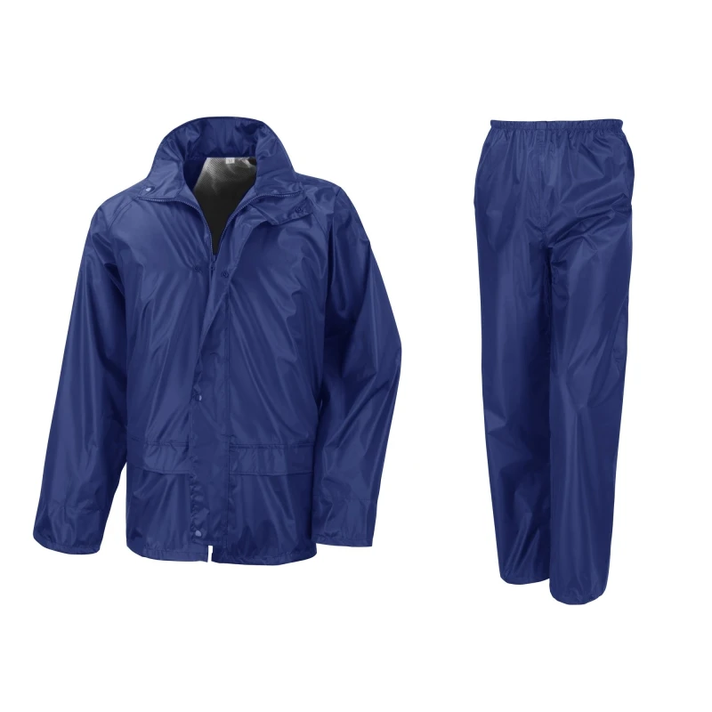 Image of Result Result Men Core Rain Suit (Trousers And Jacket Set) in Royal Size: Small Royal S Male 5055747663181