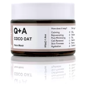 Image of Q+A Coco Oat Face Mask