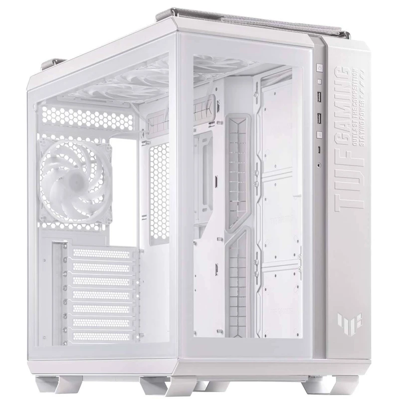 Image of Asus ASUS TUF Gaming GT502 PLUS Midi Tower White 90DC0093-B19000