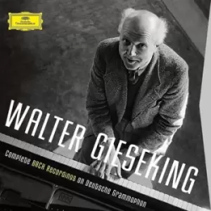 Image of Complete Bach Recordings On Deutsche Grammophon by Walter Gieseking CD Album