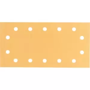 Image of Bosch C470 Punched Hook and Loop 1/2 Sanding Sheets 115mm x 230mm 180g Pack of 10