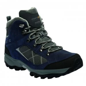Image of Regatta Clydebank Waterproof Walking Boots - NvyBlz/Briar