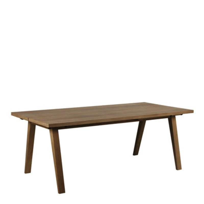 Image of Furniture To Go A-Line Rectanglar Dining Table In Smoked Oak