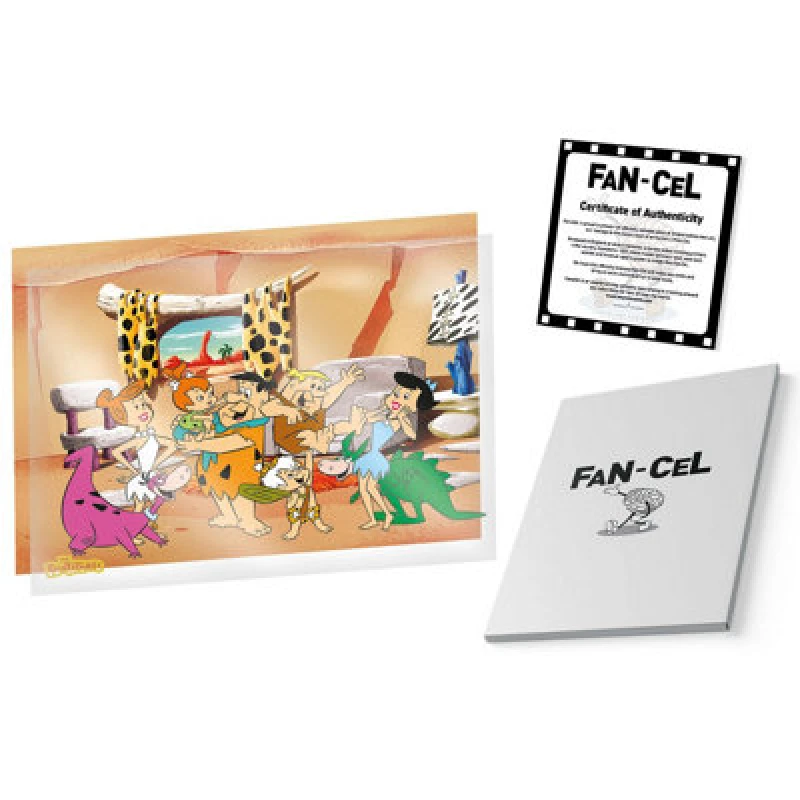 Image of The Flintstones Limited Edition Fan-Cel Multi
