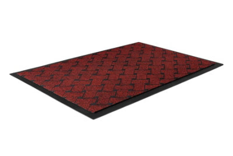Image of RugsX Doormat Antislip Vectra 3353 Outdoor, Indoor Red 50X80 Cm
