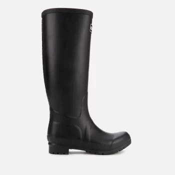 Image of Barbour Womens Abbey Tall Wellies - Black - UK 4