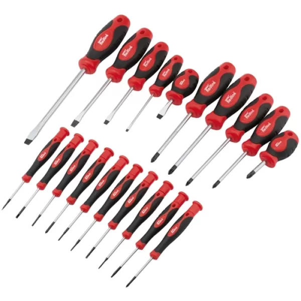 Image of Draper Soft Grip Screwdriver Set (20 Piece)
