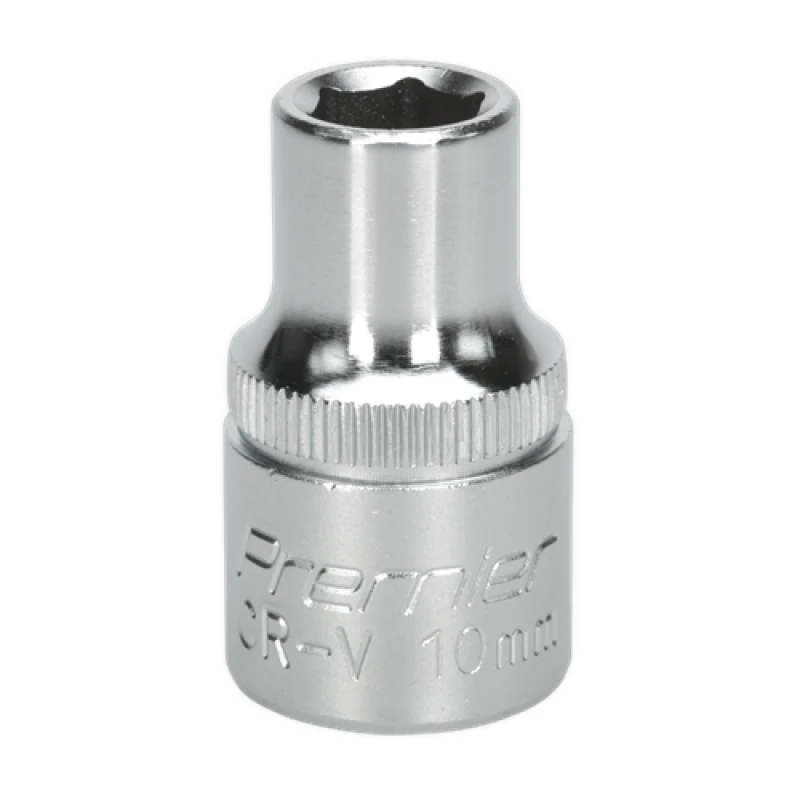 Image of Sealey Premier WallDrive Socket 10mm 1/2"Sq Drive S1210