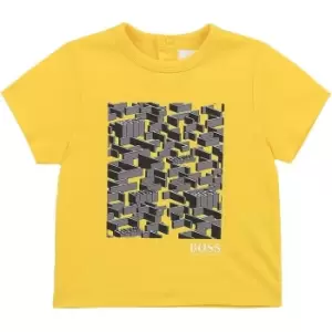 Image of Boss Short-sleeved T-Shirt - Yellow