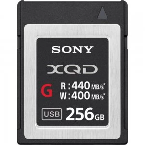 Image of Sony 256GB 440MBs XQD G Series Memory Card QDG256E