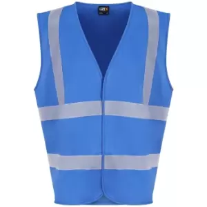 Image of PRO RTX High Visibility Unisex Waistcoat (XL) (Sapphire Blue)
