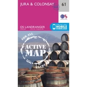 Image of Jura & Colonsay by Ordnance Survey (Sheet map, folded, 2016)