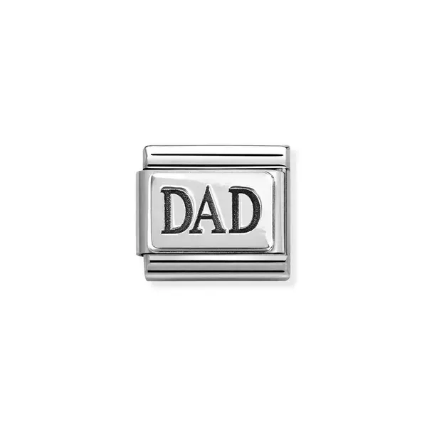 Image of Nomination 330102/63 Composable Classic Link Dad Stainless Jewellery