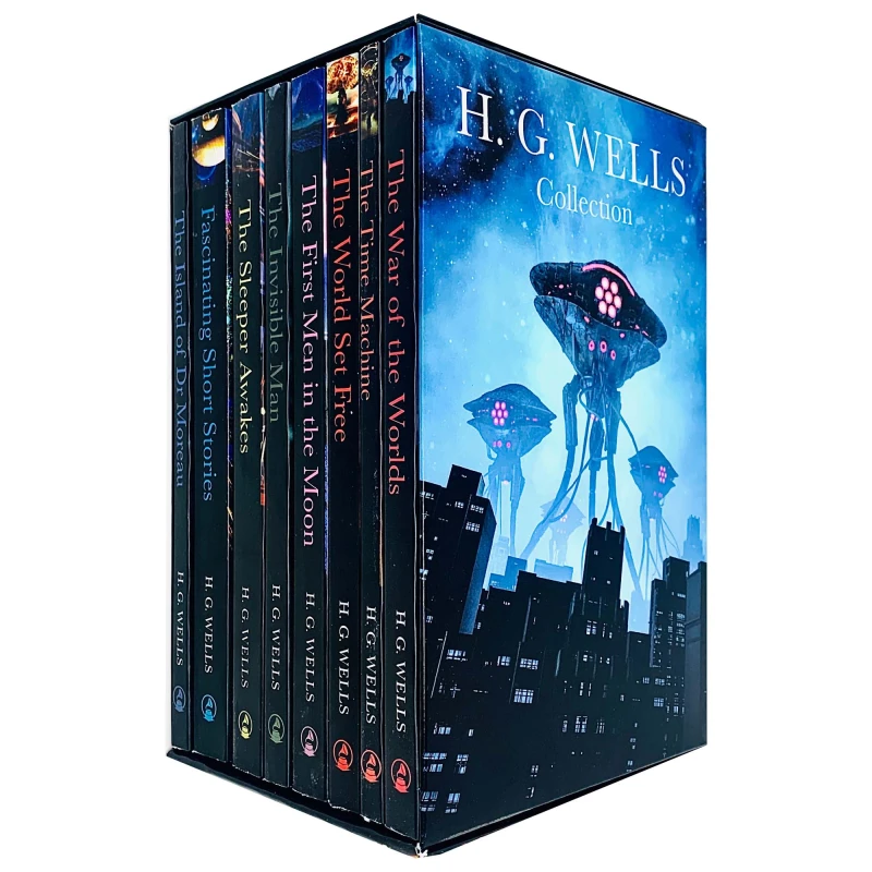 Image of H. G. Wells The Time Machine Box Set H. G. Wells Books