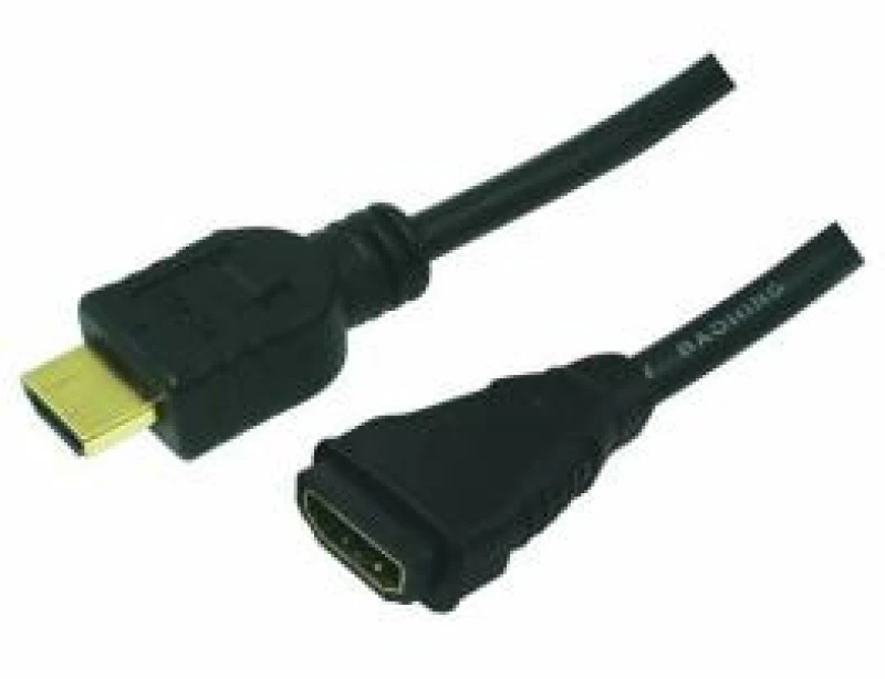 Image of LogiLink HDMI/HDMI. 5.0m HDMI cable 5m HDMI Type A (Standard) Black