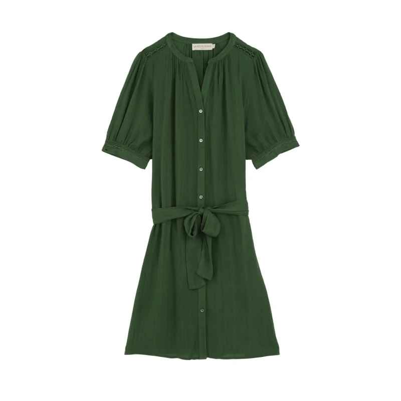 Image of La Petite Etoile Womens dress La Petite Etoile Loulina Vert Female 38
