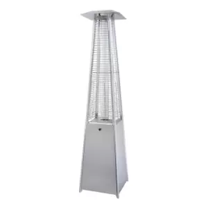 Image of Lifestyle Appliances Lifestyle Tahiti II 13kW Flame Patio Heater - Stainless Steel