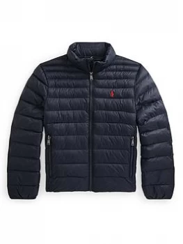 Image of Ralph Lauren Boys Classic Padded Jacket - Navy, Size Age: 8 Years=S
