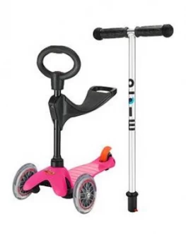 Image of Micro Scooter Mini 3-In-1 ; Pink