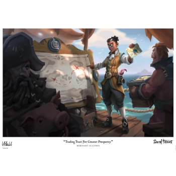 Image of Sea of Thieves Limited Edition Art Print - Merchant Alliance