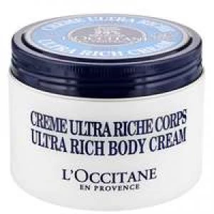 Image of L'Occitane Shea Butter Ultra Rich Body Cream 200ml