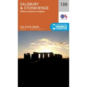 Image of Salisbury and Stonehenge by Ordnance Survey (Sheet map, folded, 2015)