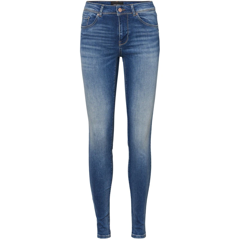 Image of Vero Moda Petite Slim Fit Jeans - Blue Blue 26 L28