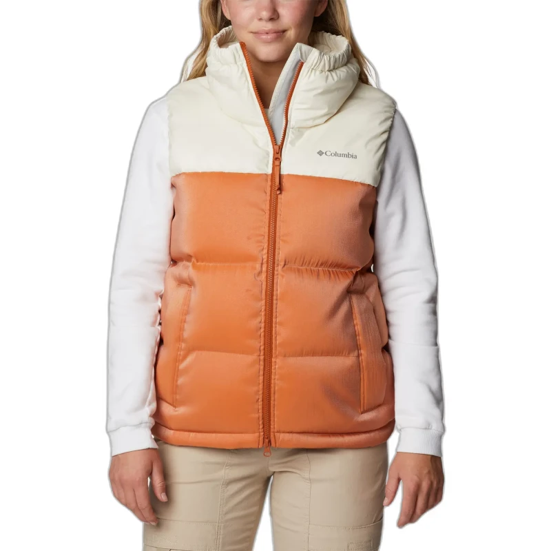 Image of Columbia Sleeveless jacket For Her Columbia W Bulo Point Down Beige Female S