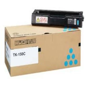 Image of Kyocera TK150C Cyan Laser Toner Ink Cartridge