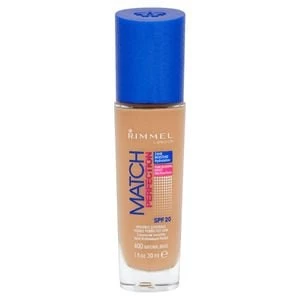 Image of Rimmel Match Perfection Foundation Natural Beige Nude