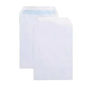 Image of Q-Connect C5 Envelopes Pocket Self Seal 90gsm White Pack of 500 2898