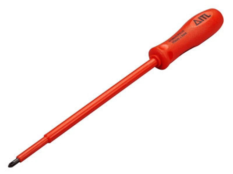 Image of ITL Insulated Pozi Screwdriver 01989 Tip Size: PZ1