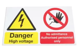 Image of Laser Tools 6639 High Voltage/No Admittance Sign