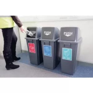 Image of Slingsby Slim Recycling Bins - Set of 3