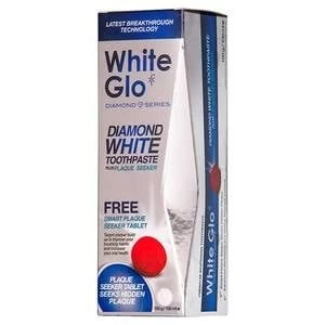 Image of White Glo Diamond White Plus Plaque Paste & Tablets 100ml x 150g