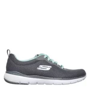 Image of Skechers Flex Appeal 3 Trainers Ladies - Grey