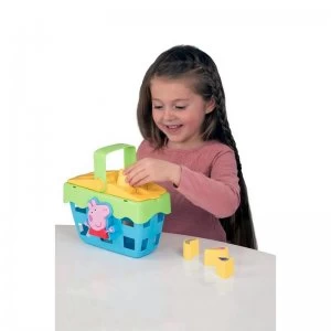 Image of Peppa Shape Sorter Picnic Set