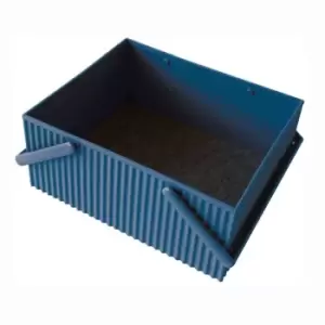 Image of Hachiman Omnioffre Stacking Storage Box Large - Navy