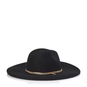 Image of Dune London Filia Fedora Hat Womens - Black