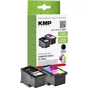 Image of KMP Ink set replaced Canon PG-545XL, CL-546XL Compatible CMYK C97V 1562,4005