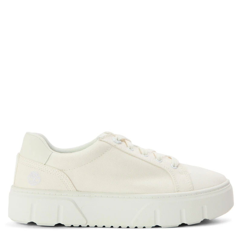 Image of Timberland Womens Low Lc Sneaker Low-Top Trainers White Canvas female 3.5 (36)