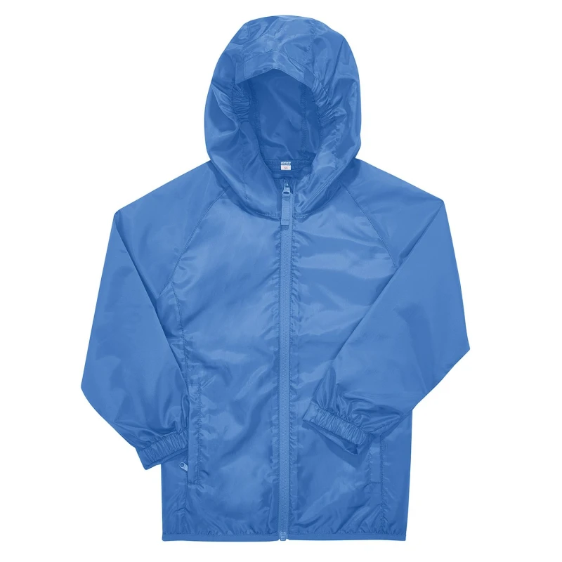 Image of B&C Reset Windbreaker in Aqua Size: 12-13 Years Aqua Unisex 12-13 Years