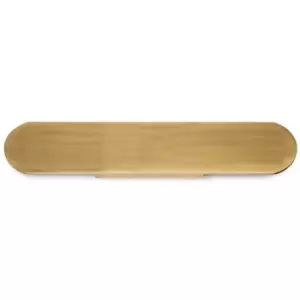 Image of Ideal Lux Echo Wide Flush Integrated LED Wall Lamp Brass 60cm 3000K