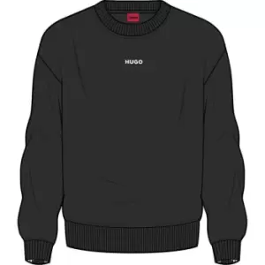 Image of Hugo SHUFFLE SWEATSHIRT 10245588 01 - Black