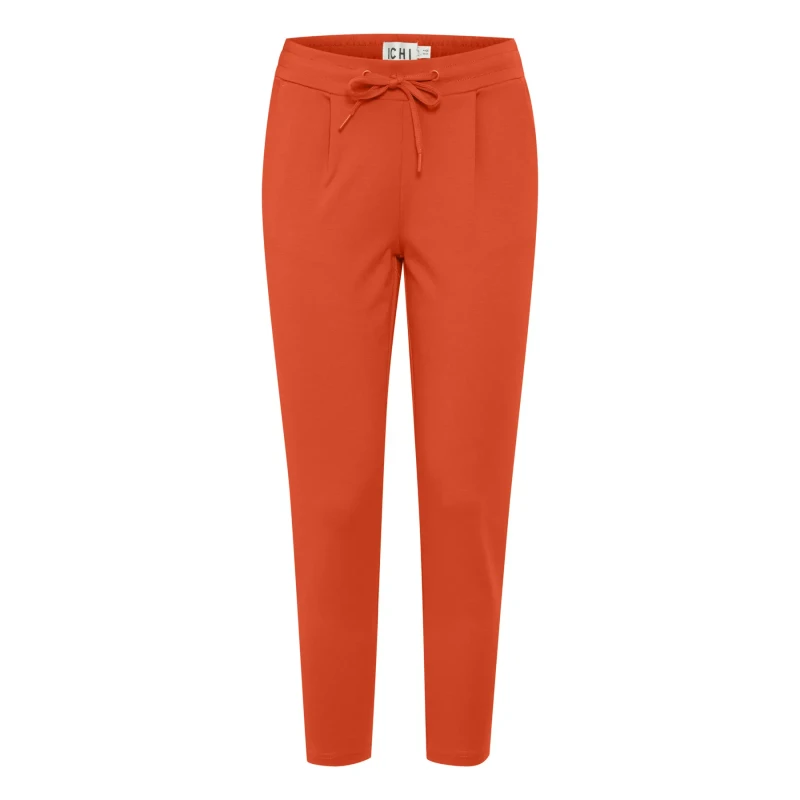 Image of Ichi Womens crop Trousers Ichi Kate Orange Female L