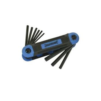 Image of Silverline - Hex Key Imperial Expert Tool 9pce - 5/64" - 1/4"