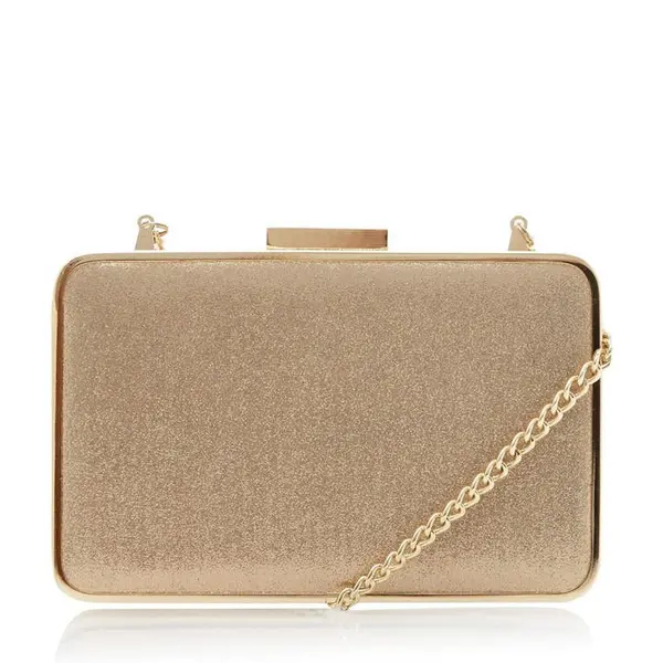 Image of Dune London Beaut Clutch - Gold One Size