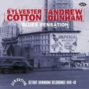 Image of Sylvester Cotton - Blues Sensation - Detroit Downhome Recordings 1948-49 CD Album - Used