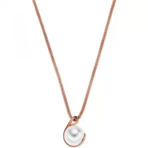 Image of Ladies Skagen Rose Gold Plated Agnethe Necklace