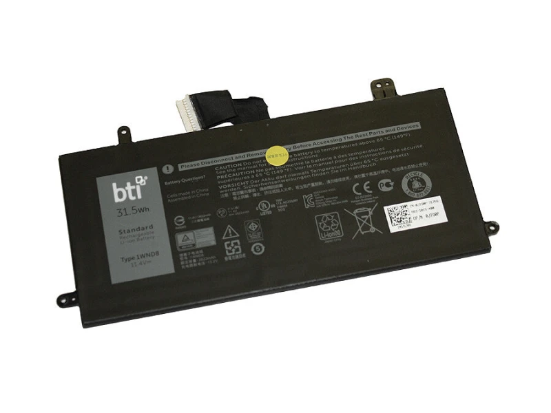 Image of BTI BTI 01WND8 compatible 31.5Wh 3-cell battery for Latitude 5285 5290 01WND8-BTI